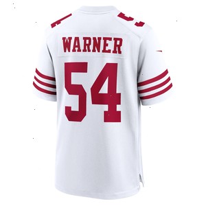 Fred Warner San Francisco 49ers Nike Player Game Jersey - White