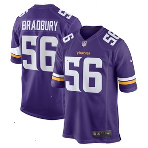 Garrett Bradbury Minnesota Vikings Nike Game Jersey - Purple
