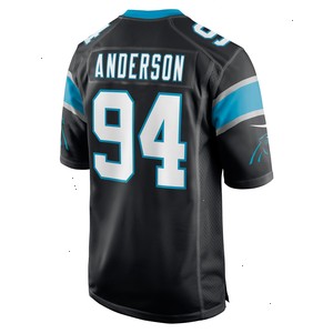 Henry Anderson Carolina Panthers Nike Game Player Jersey - Black