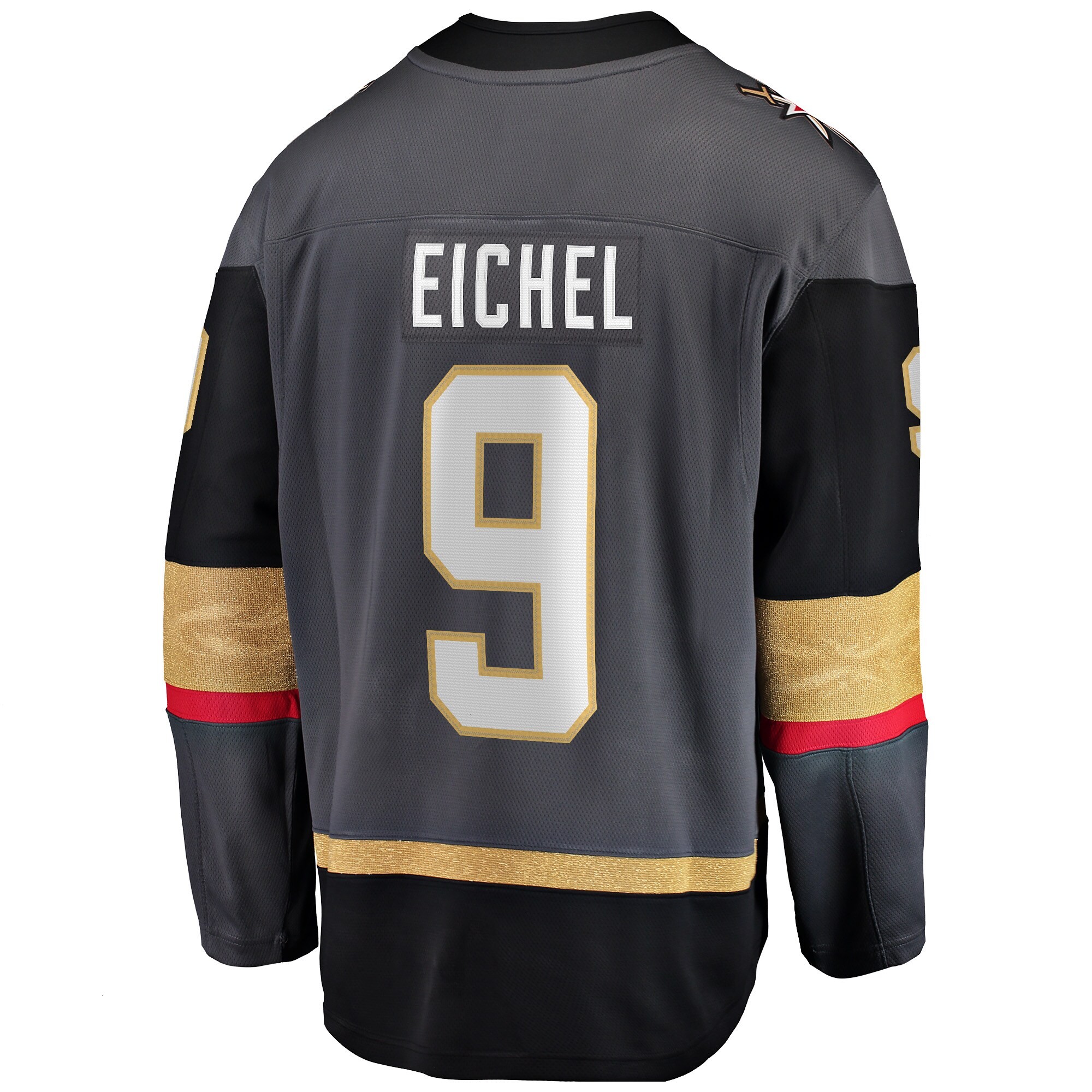 Jack Eichel Vegas Golden Knights Fanatics Branded Alternate Breakaway Player Jersey - Gray