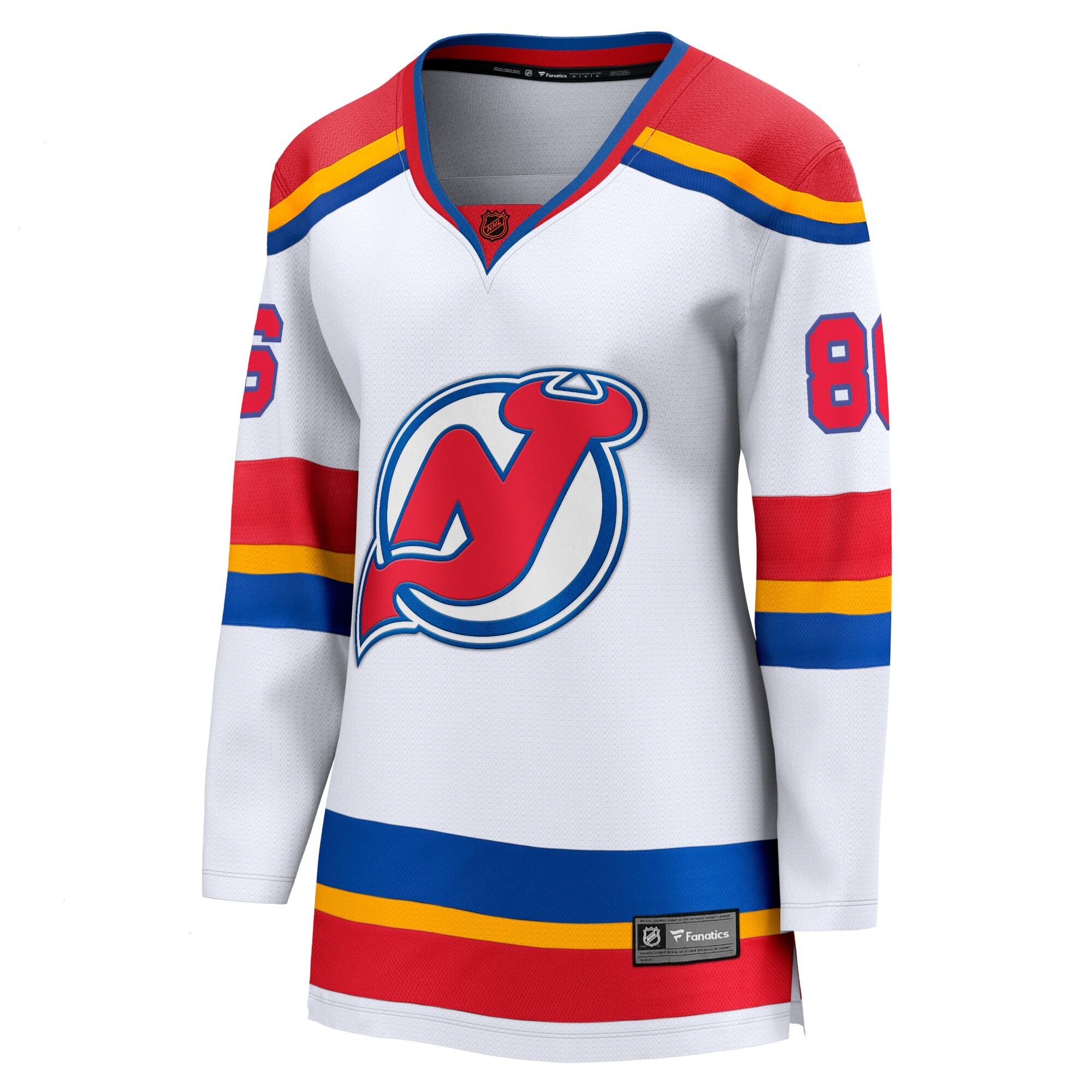 Jack Hughes New Jersey Devils Fanatics Branded Women's Special Edition 2.0 Breakaway Player Jersey - White
