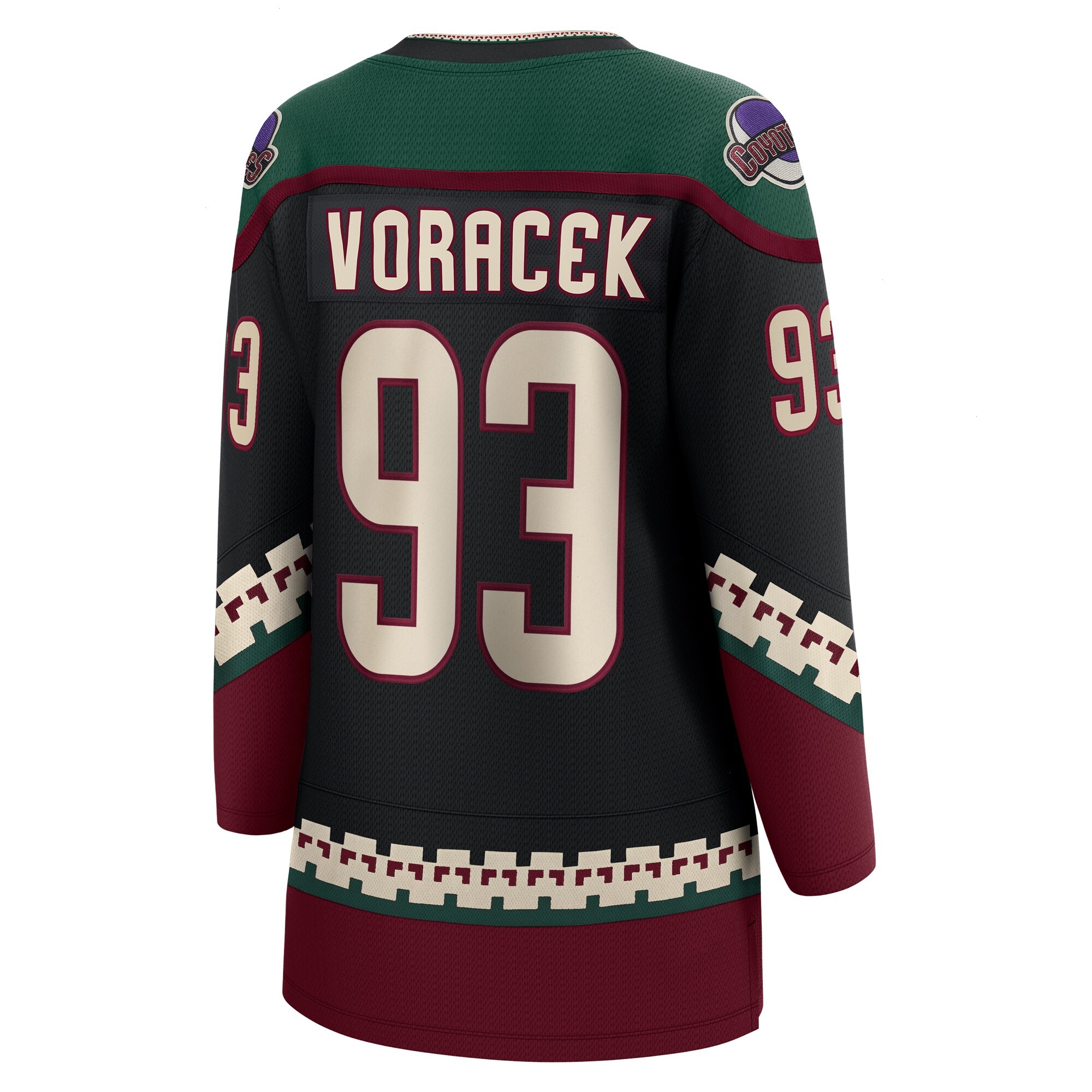 Jakub Voracek Arizona Coyotes Women's Fanatics Branded Home Breakaway Jersey - Black