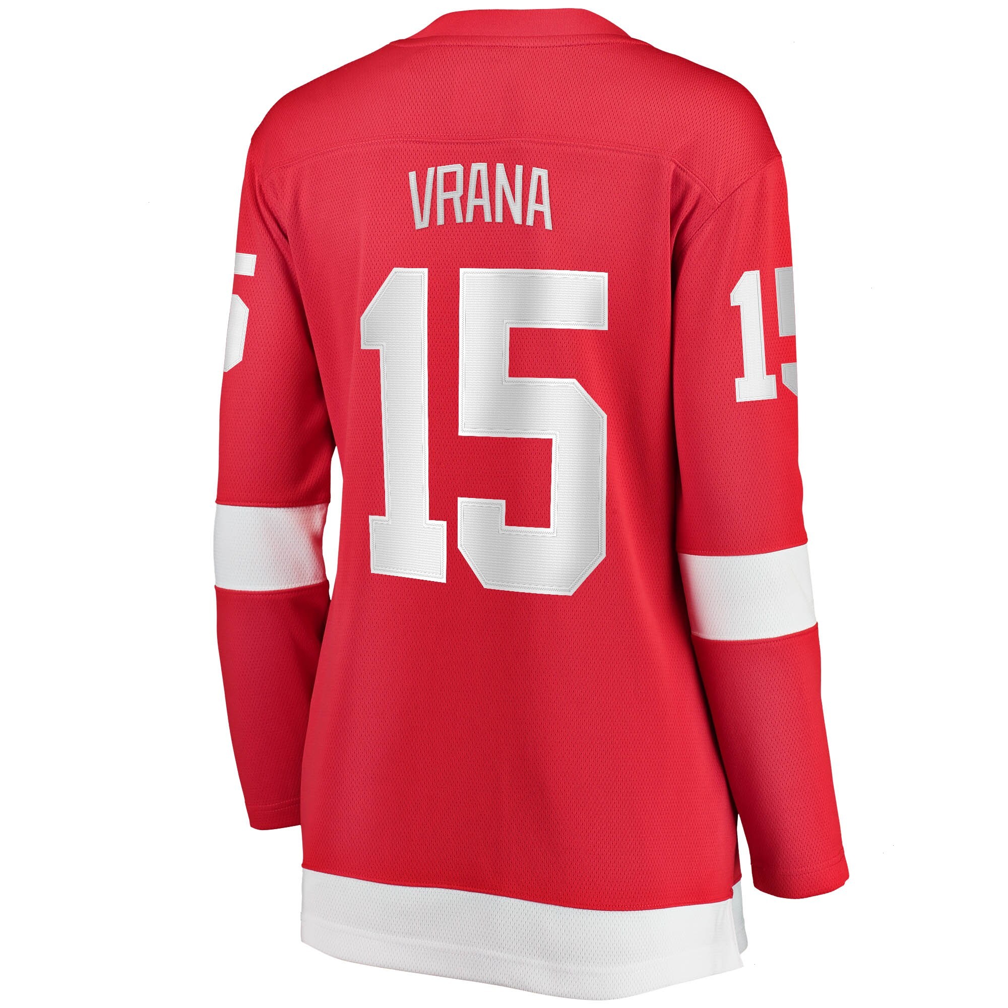 Jakub Vrana Detroit Red Wings Fanatics Branded Women's 2017/18 Home Breakaway Jersey - Red