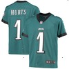 Jalen Hurts Philadelphia Eagles Nike Youth Game Jersey - Green