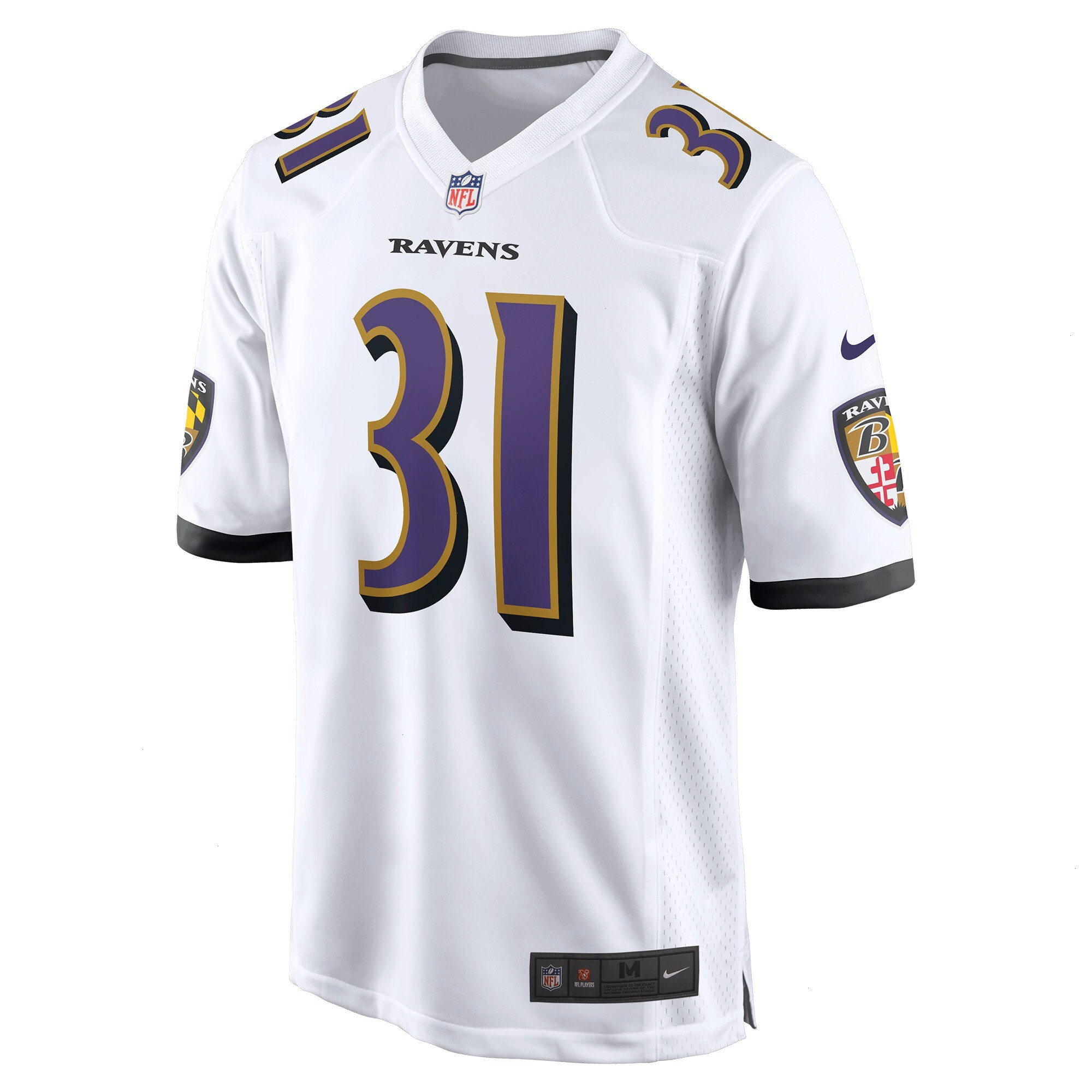 Jamal Lewis Baltimore Ravens Nike Retired Player Game Jersey - White