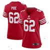 Jason Poe San Francisco 49ers Nike Women's Game Player Jersey - Scarlet