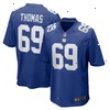 Jaylon Thomas New York Giants Nike Team Game Jersey - Royal