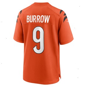 Joe Burrow Cincinnati Bengals Nike Alternate Game Jersey - Orange