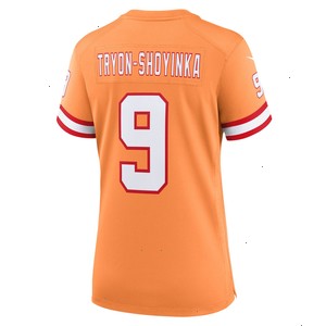 Joe Tryon-Shoyinka Tampa Bay Buccaneers Nike Women's Throwback Game Jersey - Orange
