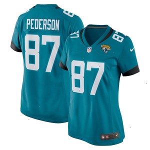 Josh Pederson Jacksonville Jaguars Nike Women's Team Game Jersey - Teal