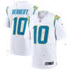 Justin Herbert Los Angeles Chargers Nike Game Jersey - White