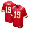 Kadarius Toney Kansas City Chiefs Nike Super Bowl LVII Patch Game Jersey - Red