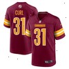 Kamren Curl Washington Commanders Nike Game Jersey - Burgundy