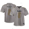 Kenny Pickett Pittsburgh Steelers Nike Youth Atmosphere Game Jersey - Gray
