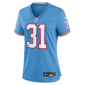 Kevin Byard Tennessee Titans Nike Women's Oilers Throwback Player Game Jersey - Light Blue