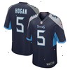 Kevin Hogan Tennessee Titans Nike Home Game Player Jersey - Navy