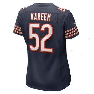 Khalid Kareem Chicago Bears Nike Women's Team Game Jersey - Navy V1