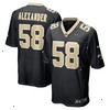 Kwon Alexander New Orleans Saints Nike Game Jersey - Black