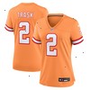 Kyle Trask Tampa Bay Buccaneers Nike Women's Throwback Game Jersey - Orange
