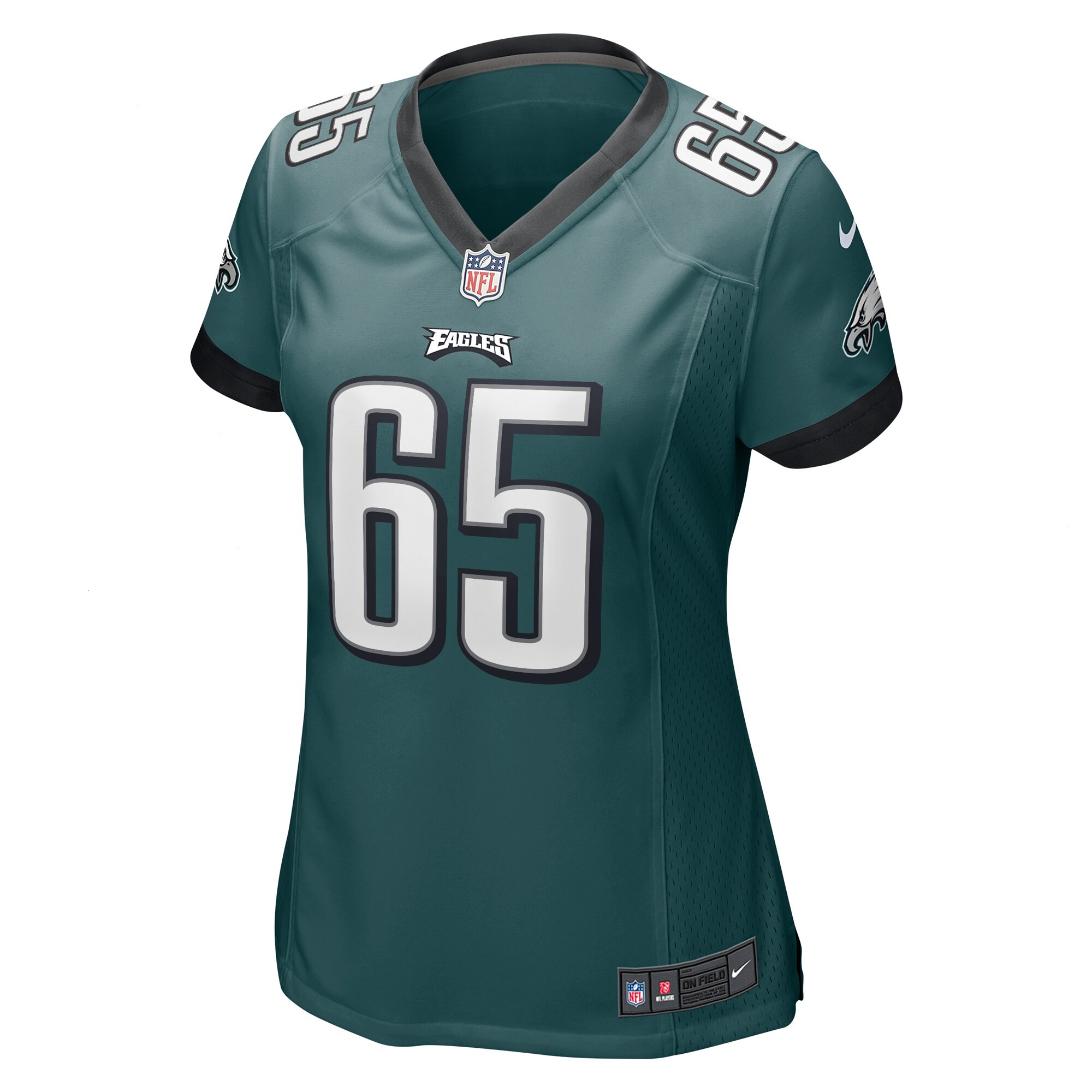 Lane Johnson Philadelphia Eagles Nike Women's Game Jersey - Midnight Green