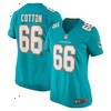 Lester Cotton Sr. Miami Dolphins Nike Women's Home Game Player Jersey - Aqua
