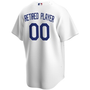 Los Angeles Dodgers Nike Home Pick-A-Player Retired Roster Replica Jersey - White