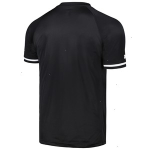 Los Angeles Dodgers Stitches Black Raglan V-Neck Jersey