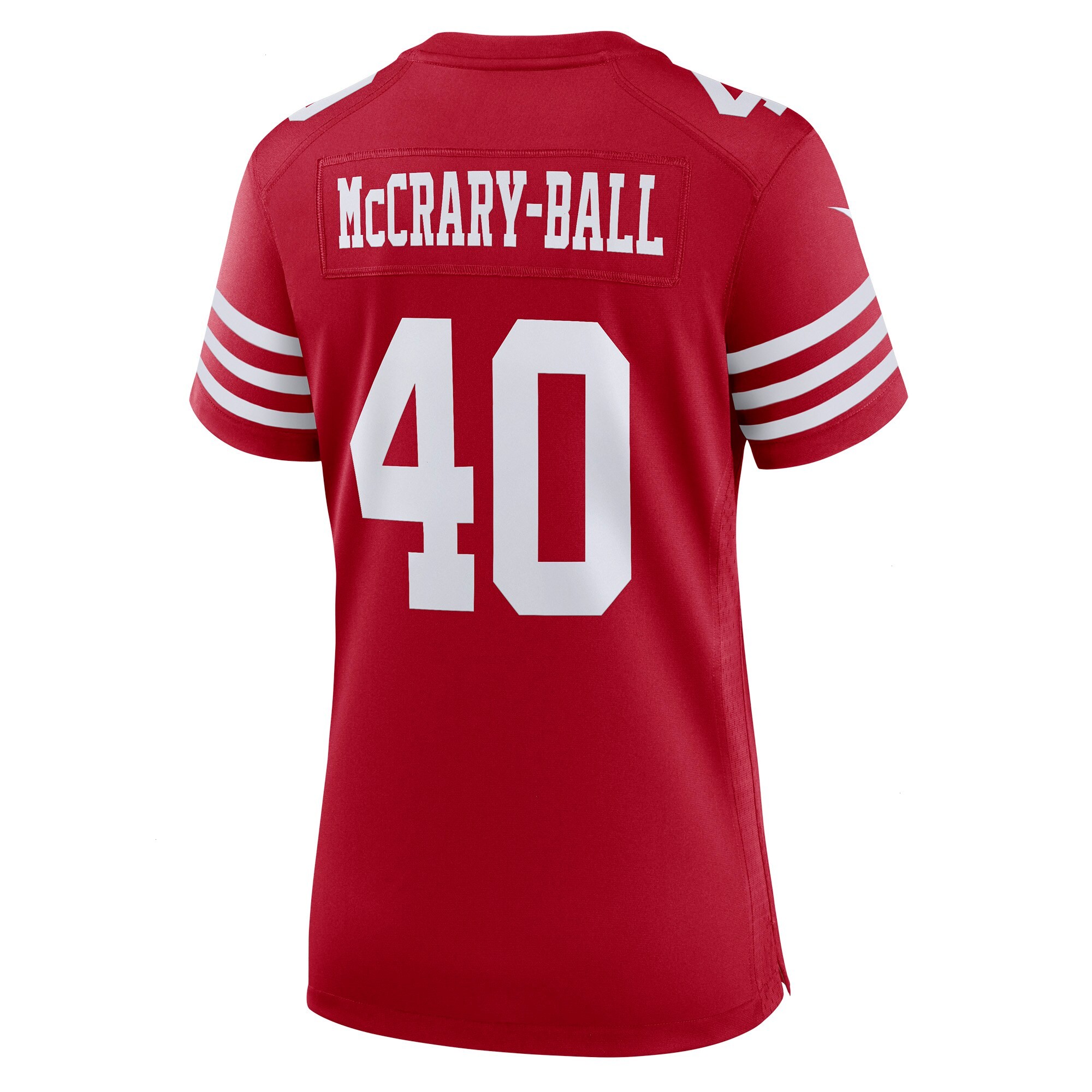 Marcelino McCrary-Ball San Francisco 49ers Nike Women's Game Player Jersey - Scarlet