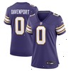 Marcus Davenport Minnesota Vikings Nike Women's Classic Player Game Jersey - Purple