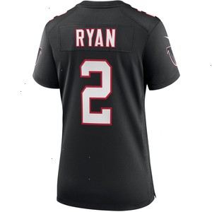Matt Ryan Atlanta Falcons Nike Women's Throwback Game Jersey - Black