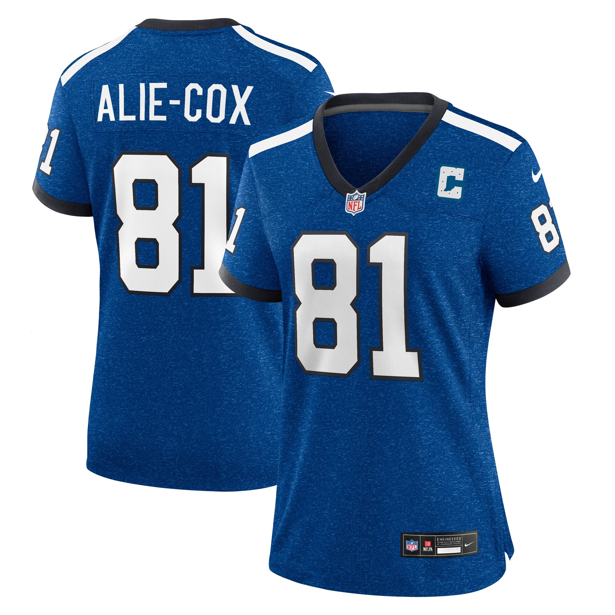 Mo Alie Cox Indianapolis Colts Nike Women's Indiana Nights Alternate Game Jersey - Royal