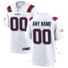 New England Patriots Nike Custom Game Jersey - White