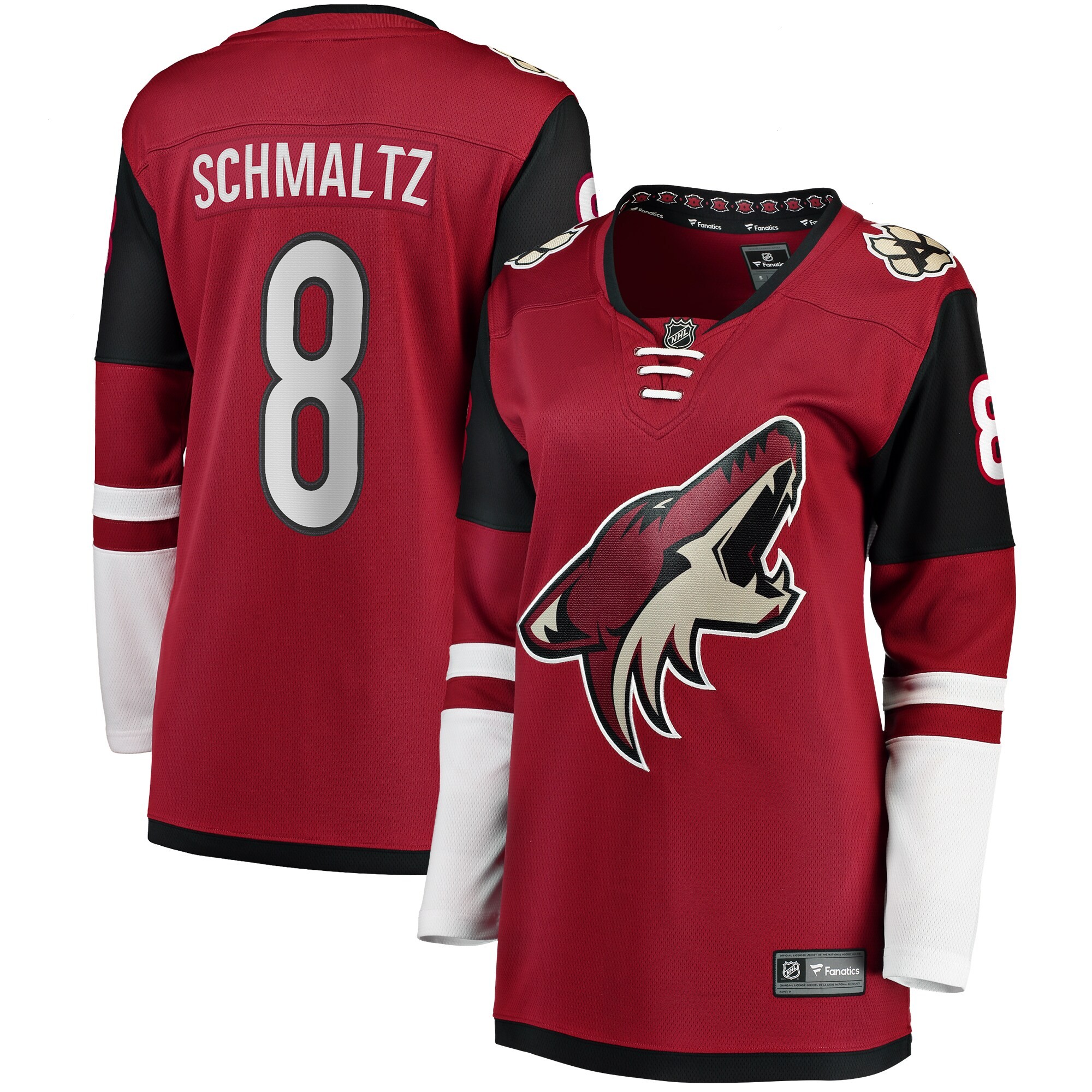 Nick Schmaltz Arizona Coyotes Fanatics Branded Women's Home Breakaway Player Jersey - Garnet