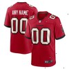 Nike Tampa Bay Buccaneers Custom Game Jersey - Red