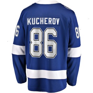 Nikita Kucherov Tampa Bay Lightning Fanatics Branded Home 2022 Stanley Cup Final Breakaway Player Jersey - Blue