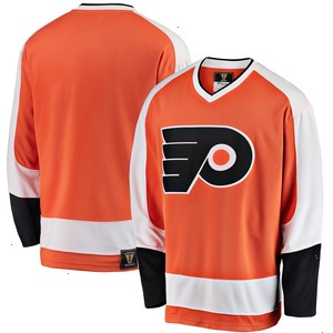 Philadelphia Flyers Fanatics Branded Premier Breakaway Heritage Blank Jersey - Orange V1