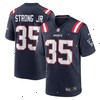 Pierre Strong Jr. New England Patriots Nike Game Player Jersey - Navy