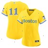 Rafael Devers Boston Red Sox Nike Women's City Connect Replica Player Jersey - Gold