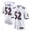 Ray Lewis Baltimore Ravens Nike Retired Player Game Jersey - White