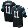 Robbie Anderson Carolina Panthers Nike Game Player Jersey - Black