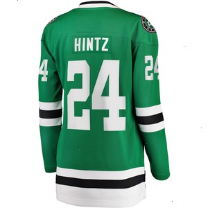 Roope Hintz Dallas Stars Fanatics Branded Women's Home Breakaway Player Jersey - Kelly Green