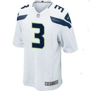 Russell Wilson Seattle Seahawks Nike Game Jersey - White