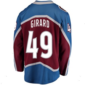 Samuel Girard Colorado Avalanche Fanatics Branded Breakaway Player Jersey - Burgundy