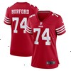 Spencer Burford San Francisco 49ers Nike Women's Game Player Jersey - Scarlet