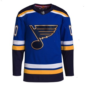 St. Louis Blues adidas Home Authentic Pro Custom Jersey - Royal