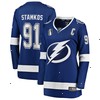 Steven Stamkos Tampa Bay Lightning Fanatics Branded Women's Home 2022 Stanley Cup Final Breakaway Player Jersey - Blue