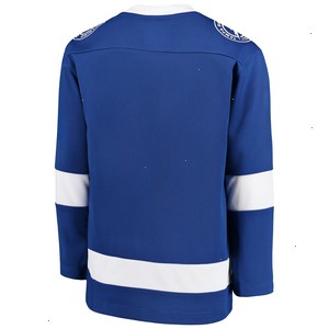 Tampa Bay Lightning Fanatics Branded Youth Home Replica Blank Jersey - Blue