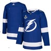 Tampa Bay Lightning adidas 2021 Stanley Cup Champions Patch Authentic Jersey - Blue
