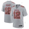 Tom Brady Tampa Bay Buccaneers Nike Atmosphere Fashion Game Jersey - Gray