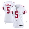 Trey Lance San Francisco 49ers Nike Women's Player Jersey - White